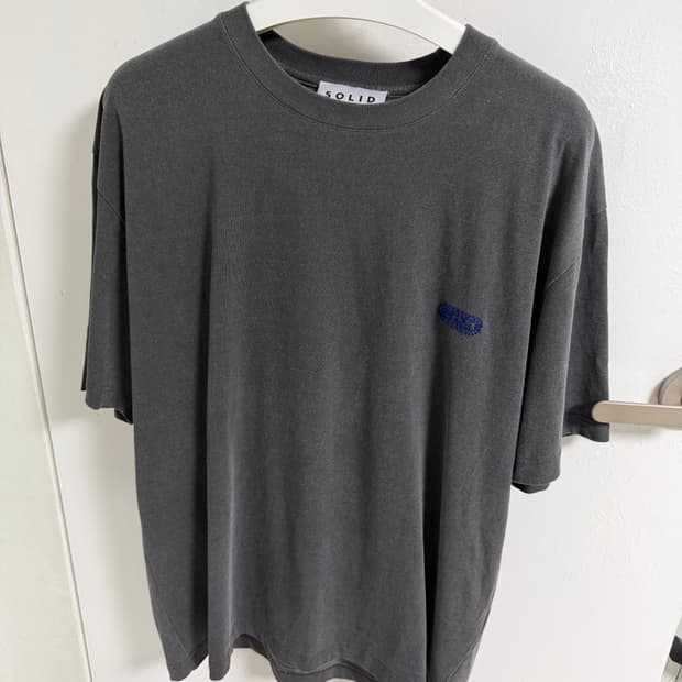 (50)솔리드옴므 반팔티셔츠 그레이