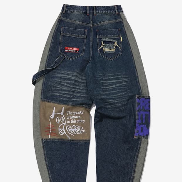 메인부스 LAB.017 Balloon Denim Pants(INDIGO)