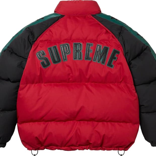 슈프림 스타 슬리브 다운 푸퍼 - M