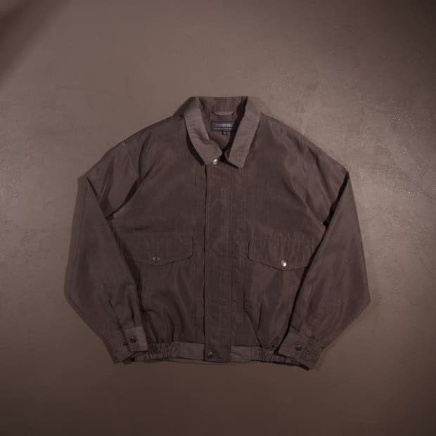 일본빈티지 나일론 블루종 봄버자켓