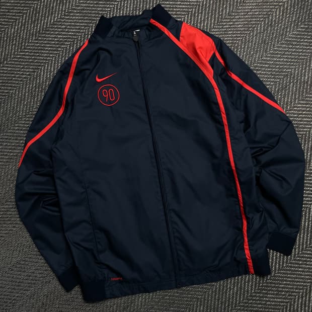 00s 나이키 올드스쿨 토탈 90 클리마핏 바람막이 자켓y 5093