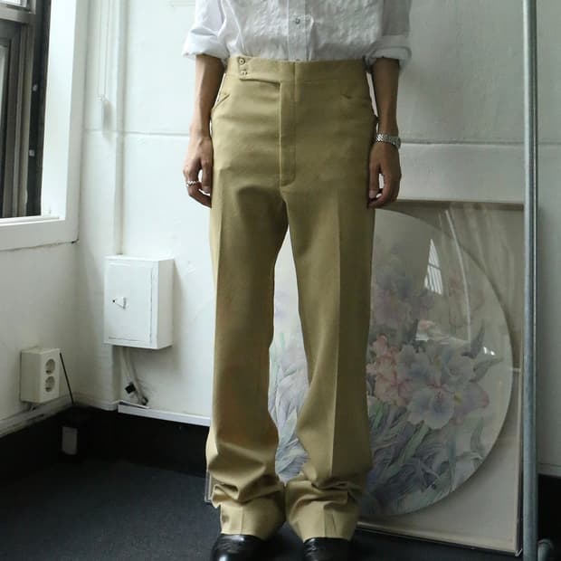 Haggar 80s 빈티지 부츠컷 트라우저