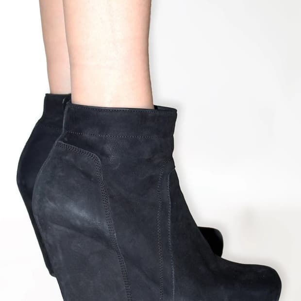 Rick Owens Wedge Boots