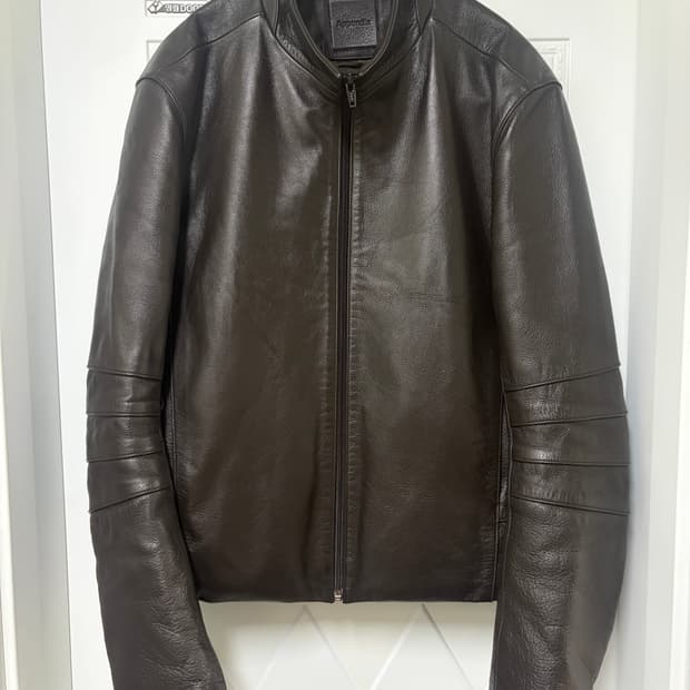 [2] 머듈 appendix 레더 자켓 브라운 2사이즈