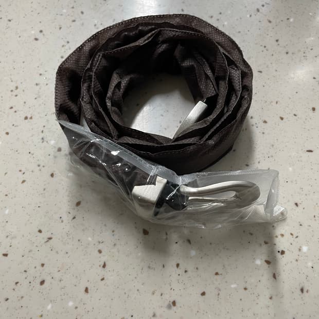 아워레가시 our legacy 2cm 벨트 블랙