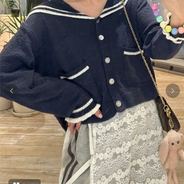 일본 Alley 세일러 가디건