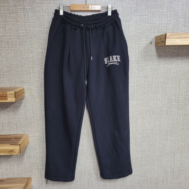 XL 34~38인치 더워스나우 기모 트레이닝 조거 팬츠 오버핏 