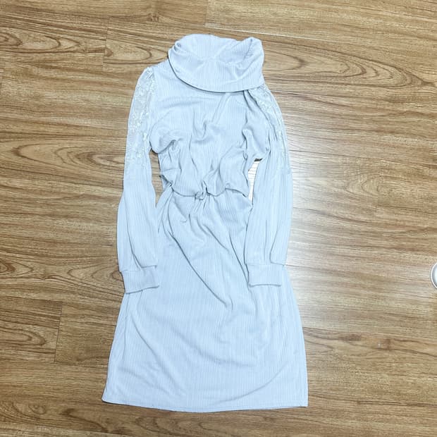 빈티지 레이스 니트 원피스 히메갸루 로걀 발레코어 일브 스나계 양산형