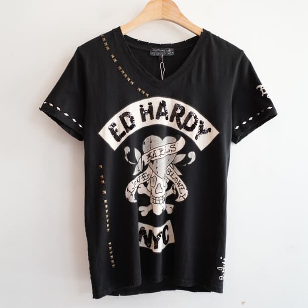 Ed Hardy 에드하디 그런지 티셔츠