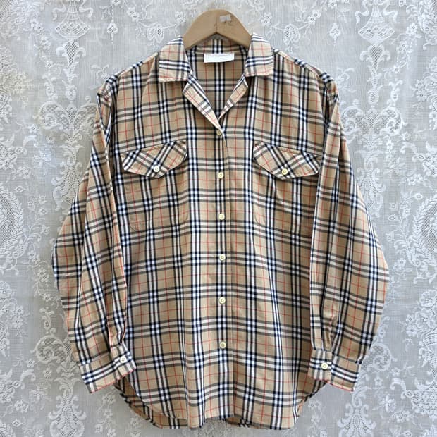 버버리 노바체크 셔츠