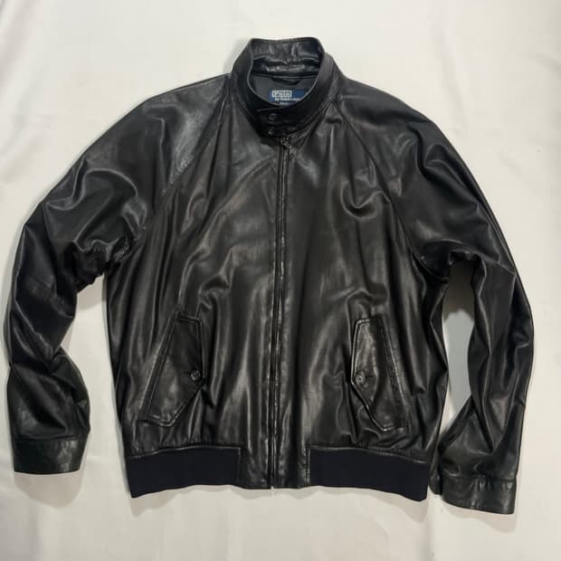 90‘s 랄프로렌 폴로 램스킨 바라쿠타 자켓