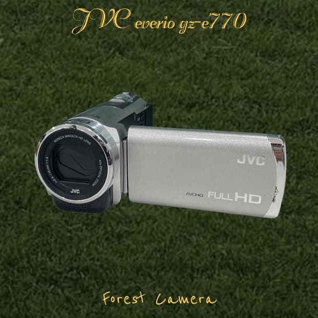 (셀카) JVC gz-e770 디지털캠코더 빈티지캠코더 디카