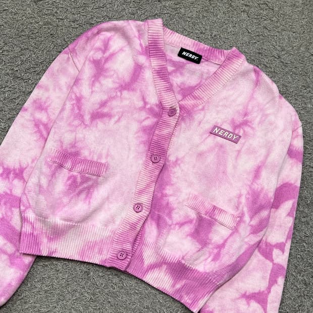 [우먼90] 널디 크롭 가디건