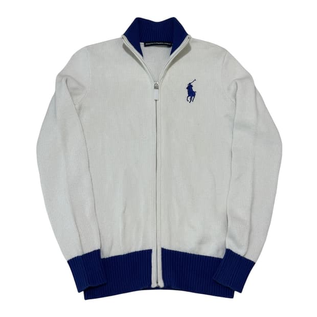 폴로 랄프로렌 골프  블루 빅포니 코튼집업