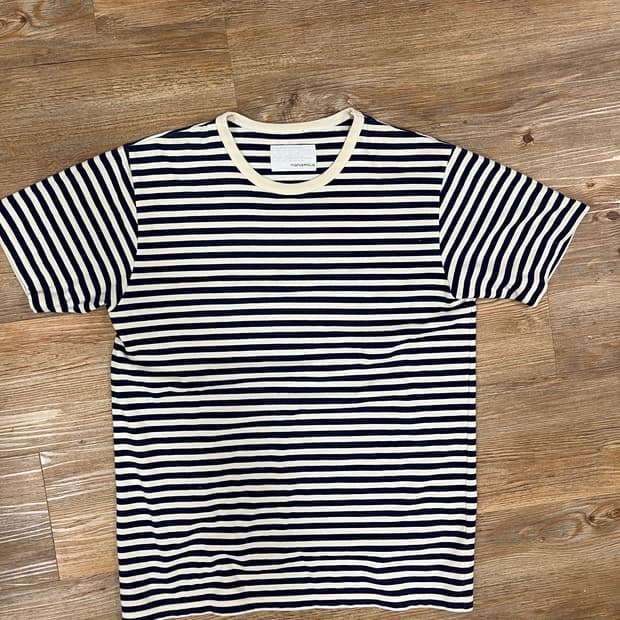 나나미카 쿨맥스 스트라이프 반팔 티셔츠