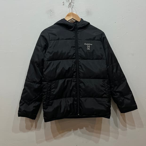 컨버스 재팬 패딩 블랙 M