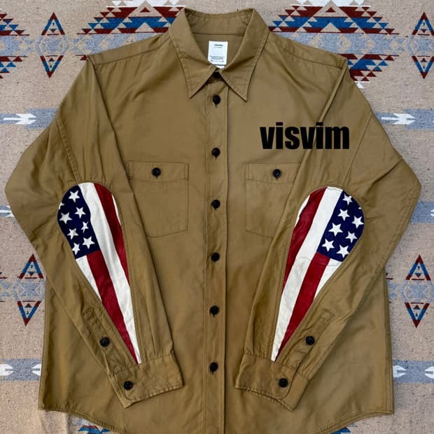 [3][L] visvim 비즈빔 USM 알바코어 셔츠 베이지