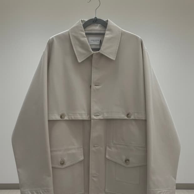 메종키츠네 아이보리 자켓