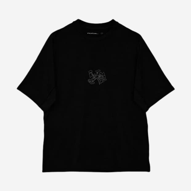 Portal Lateral Peak T-Shirt Black Beauty
