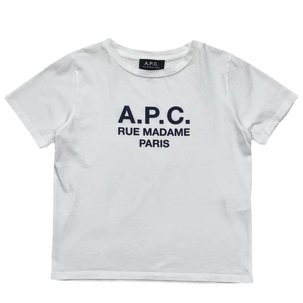 A.P.C. 여성용 크롭 반팔티 8