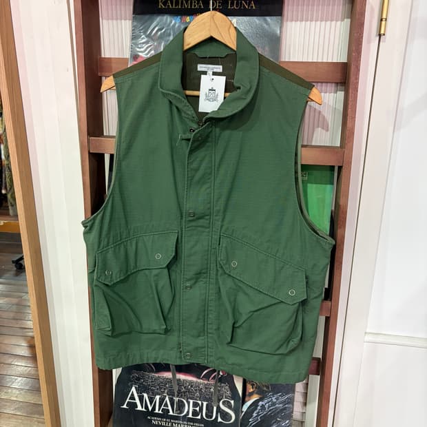 J58 엔지니어드 가먼츠 립스탑 필드 베스트 L