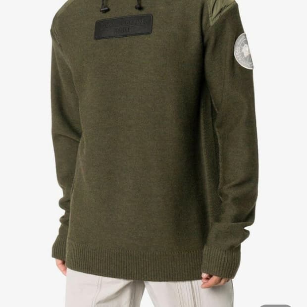 캐나다구스X준지 애쉬크로프 후드니트 M