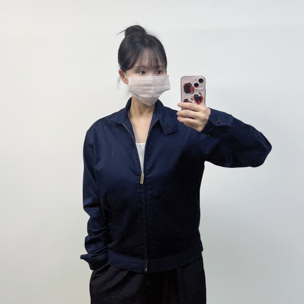 폴로 랄프로렌 헤링턴 바라쿠다 블루종 자켓 네이비