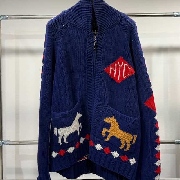 Bode — Diamond Corral Cardigan (SS25)