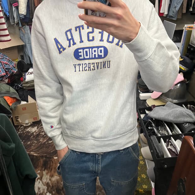 CHAMPION REVERS WEAVE SWEAT SHIRT