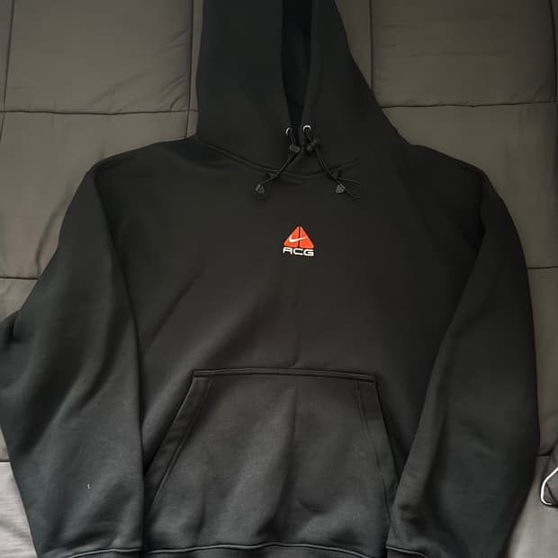 나이키 ACG 풀오버 후드티 블랙 XL