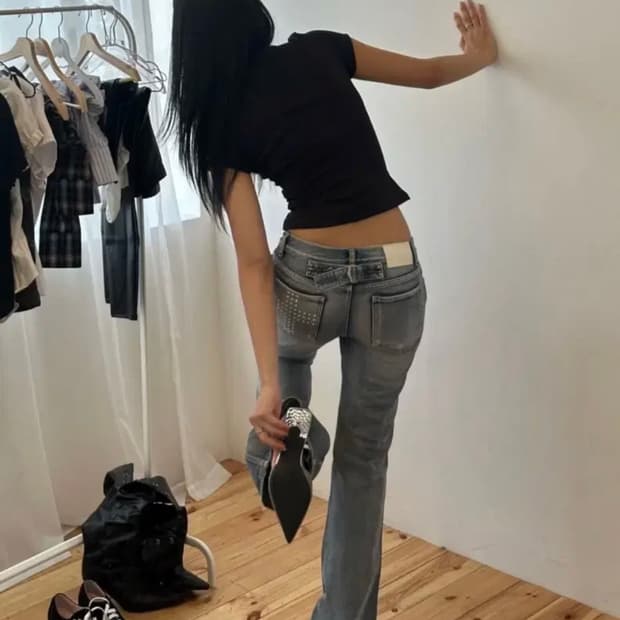 2000아카이브스 에브리데이니스 데님 팬츠