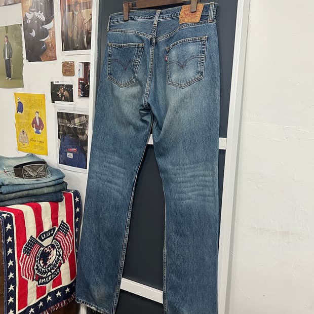 00s Levis 리바이스 501 스트레이트핏 데님 팬츠