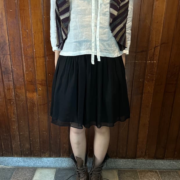 macphee silk skirt