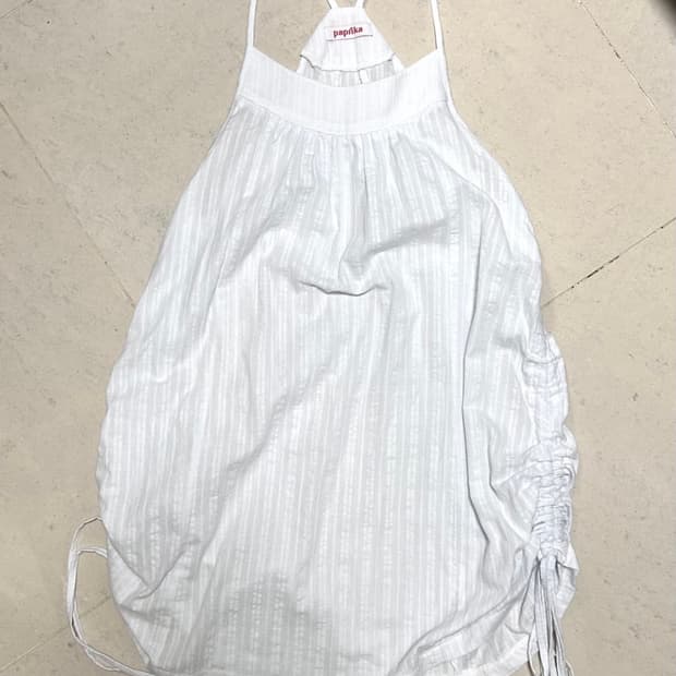 레이어드 나시 원피스