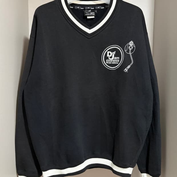 빈티지 90s 1998 Def Jam Recording 랩 맨투맨 티셔츠