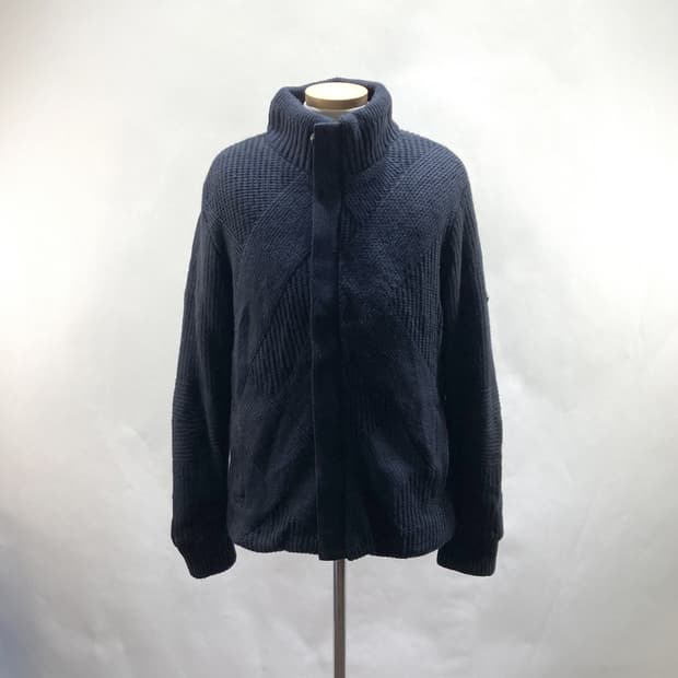 장미쉘바스키아 남 구스다운 니트패딩자켓 M 