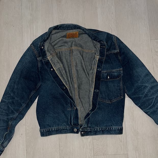 [38]웨어하우스 type 1 데님 자켓 T백