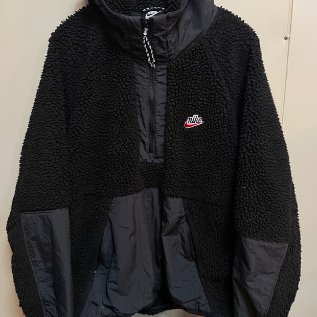 나이키 쉐르파 반집업 후리스