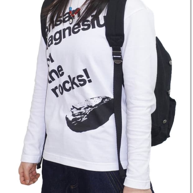 탄산마그네슘 on the rocks! 롱슬리브 블랙