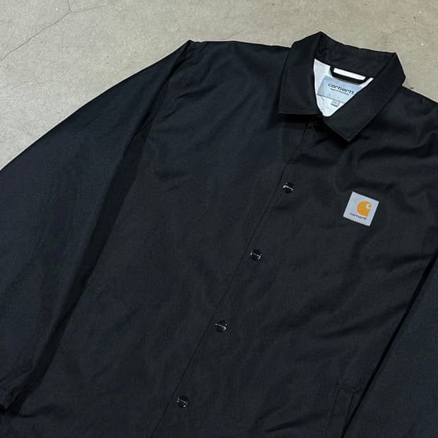 L 칼하트 블랙 코치 자켓