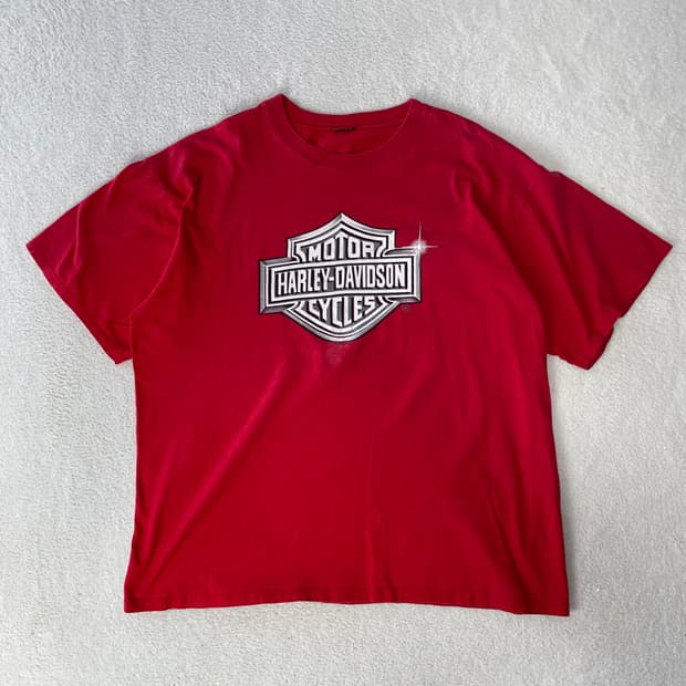 할리데이비슨 Aruba 빅트윈 반팔티셔츠 