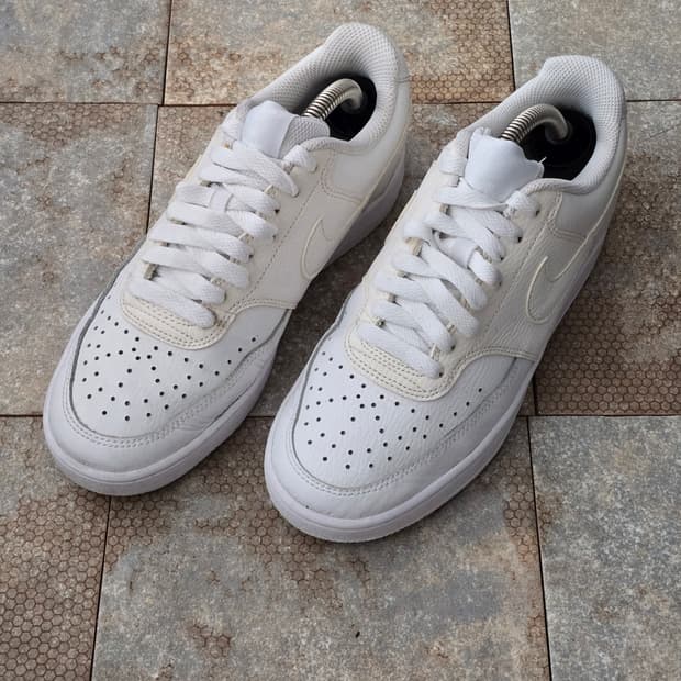 (240)나이키 코트 비전 로우 화이트