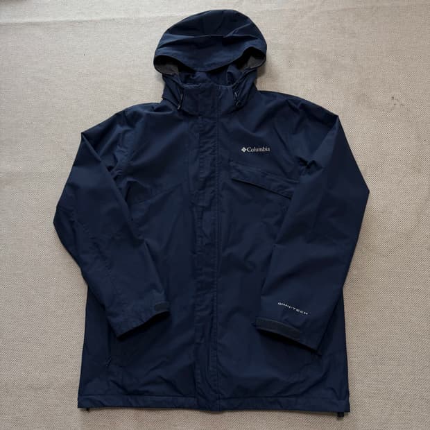 컬럼비아 옴니테크 바람막이 자켓
