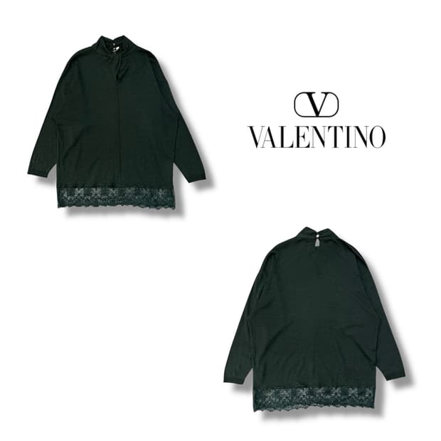  발렌티노 프릴 울 니트 y13883