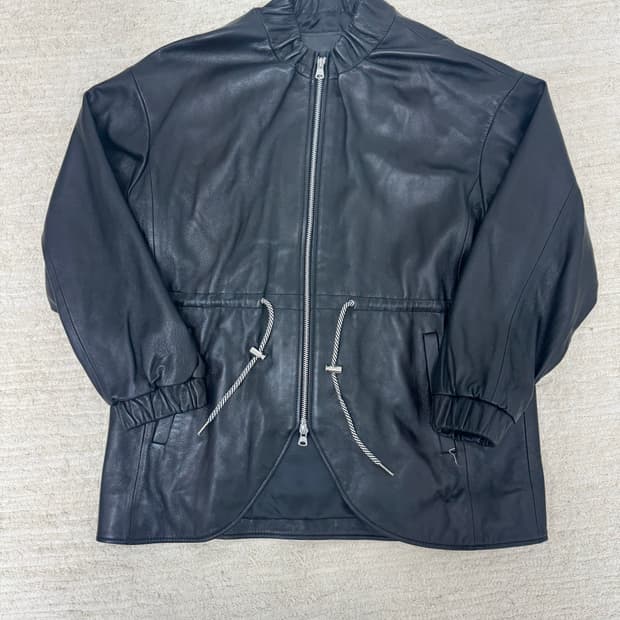 •Maison de Sperone 램스킨 레더 자켓
