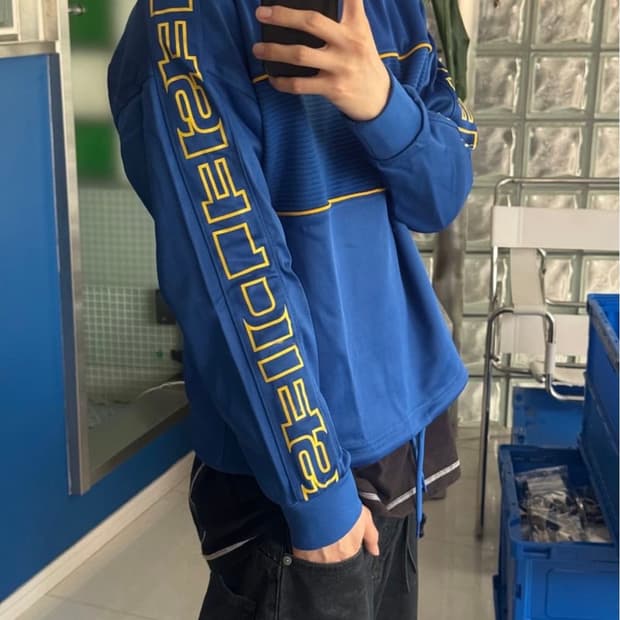 last one/DIESEL SLEEVE LOGO SWEAT SHIRT