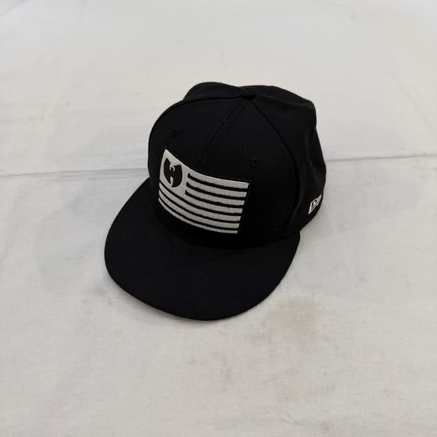 뉴에라 X 우탱클랜 힙합 스냅백 블랙