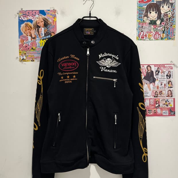 Vanson Black Rider Jacket