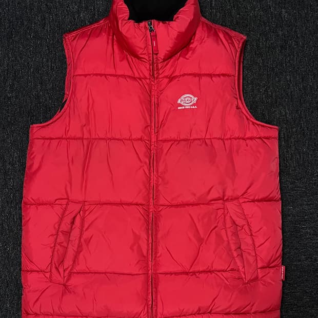 디키즈 패딩조끼