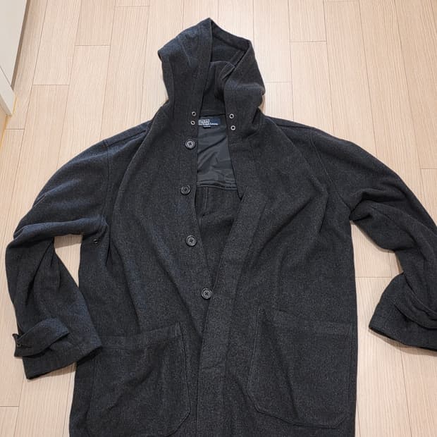 폴로 랄프로렌 후디드 코트 